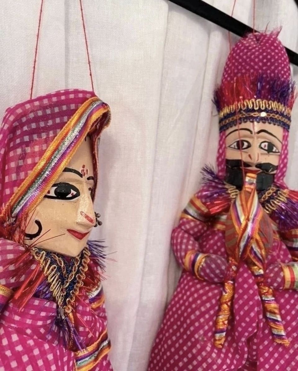 Kathputli Puppets, Made By Indian Crafts People In India photo vinterior