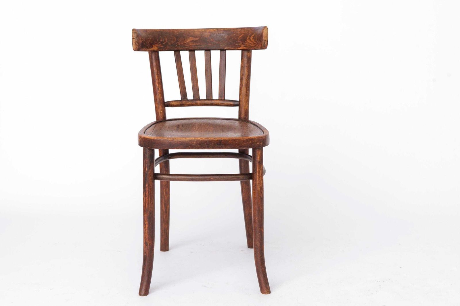 Vintage Stoel Jaren 1950 Duitsland, Beukenhout, Mid Century Houten Stoel, Eetkamerstoel Of Accentstoel