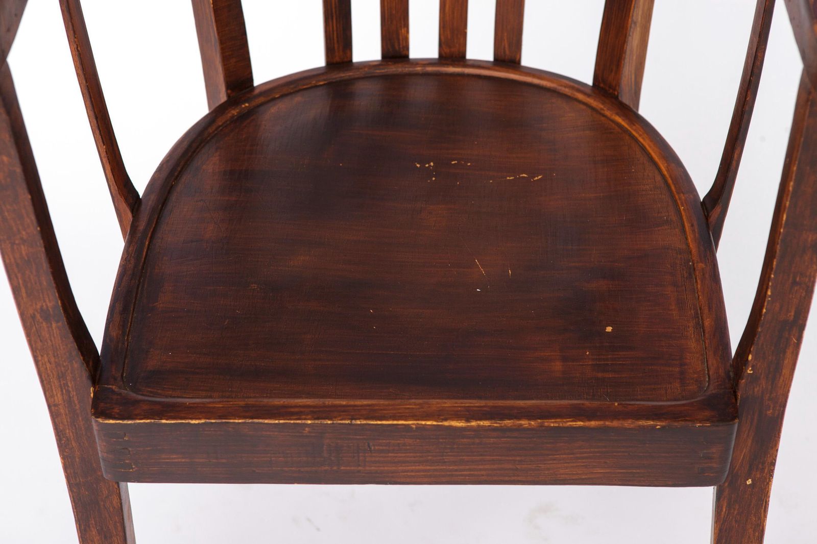 Vintage Armchair 1950s Germany, Beech Wood, Mid Century Accent Chair, Wooden Arm Chair photo furniture
