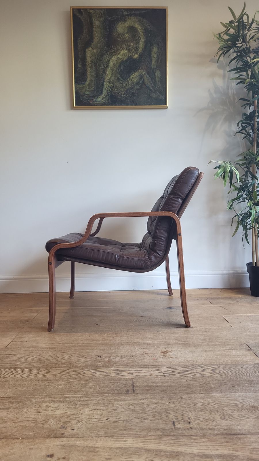 Scandinavian Lounge Chair, By Gote Mobler photo for sale