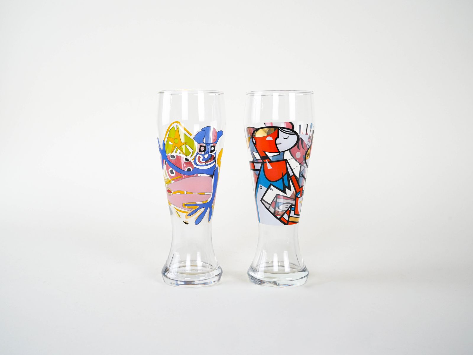Set Of Collector's Glasses, 1990s, Designer: Maarten Vrolijk, Manufacturer: Ritzenhoff photo furniture