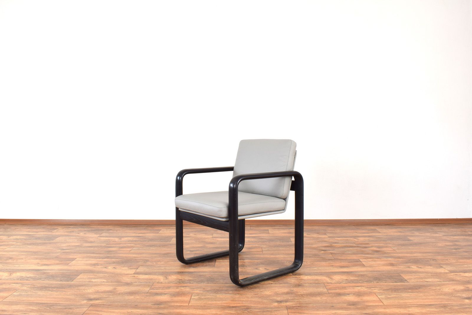 Mid Century Leather Lounge Chairs By Burkhard Vogtherr For Rosenthal, 1970s, Set Of 2 photo vinterior