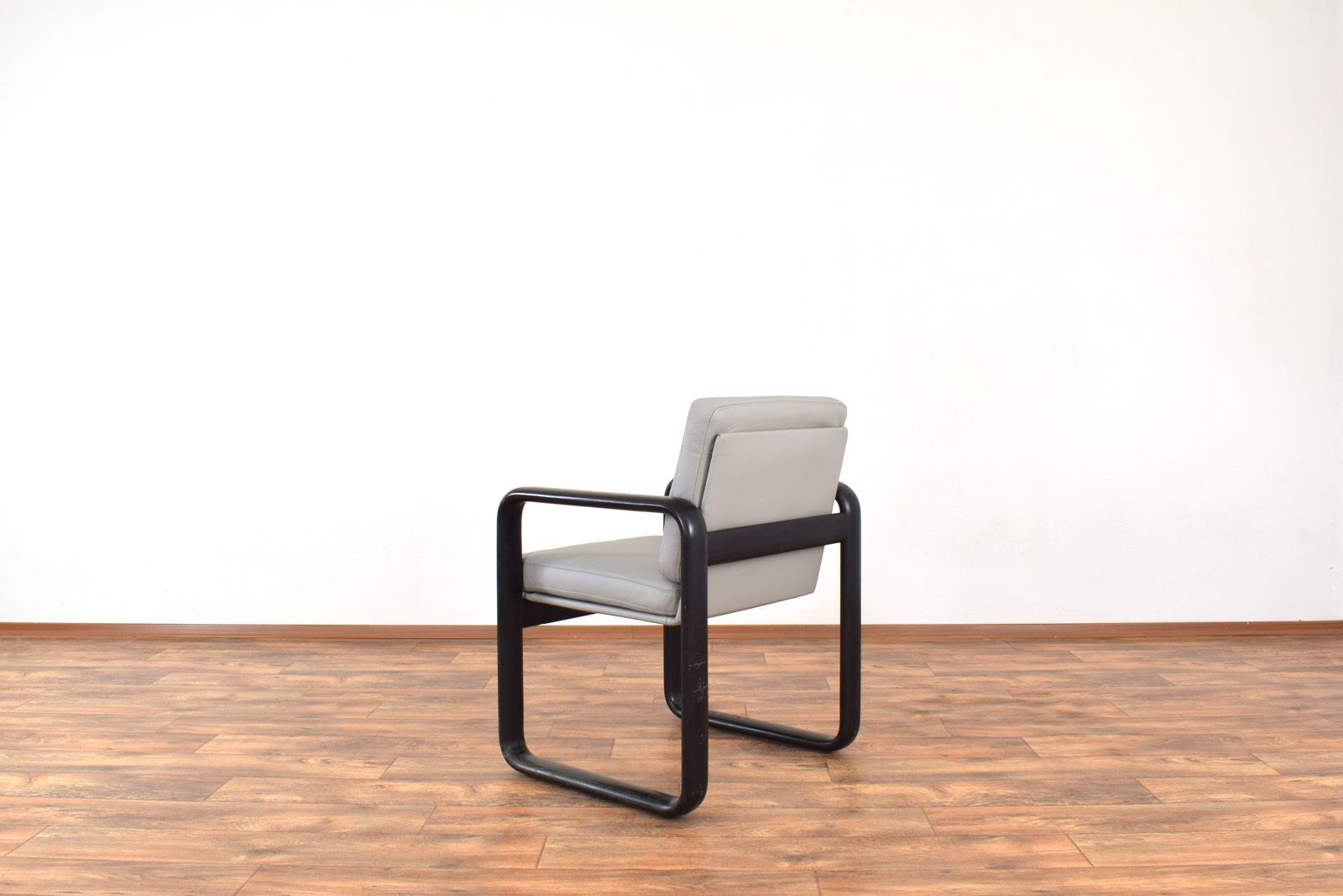 photo for sale Mid Century Leather Lounge Chairs By Burkhard Vogtherr For Rosenthal, 1970s, Set Of 2