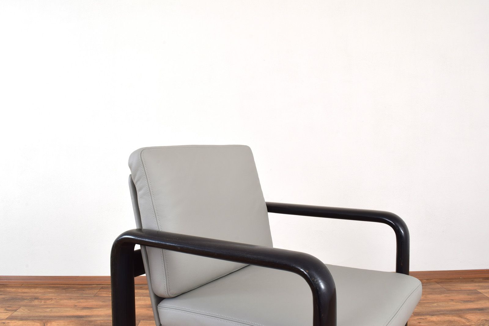 Furniture Mid Century Leather Lounge Chairs By Burkhard Vogtherr For Rosenthal, 1970s, Set Of 2 photo