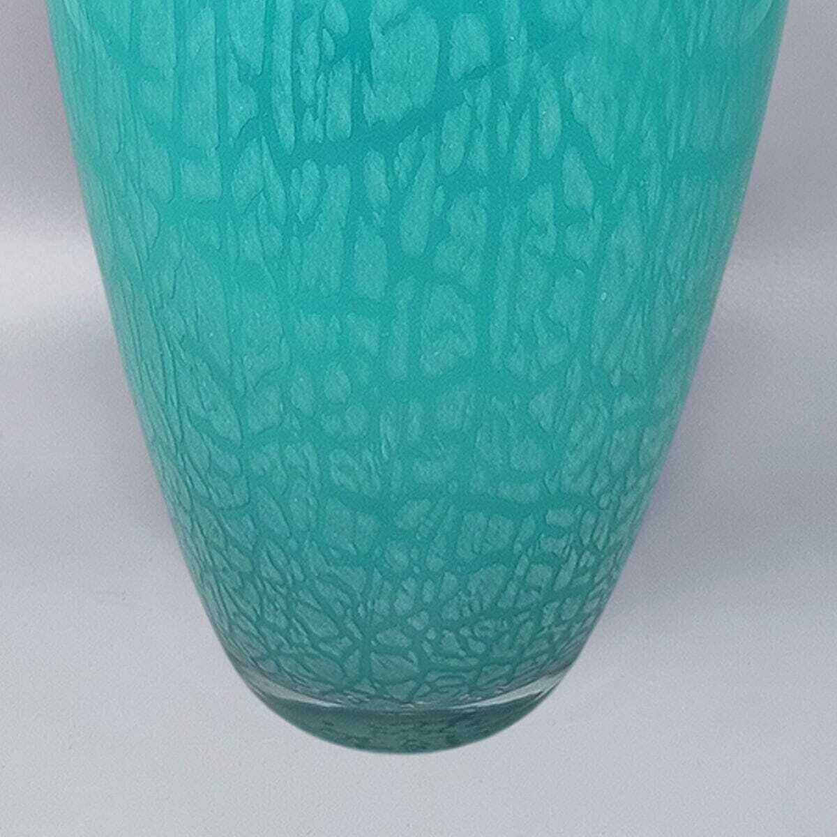 1970s Exquisite Handcrafted Murano Vase By V.A.M. In Murano Glass. Made In Italy photo vinterior