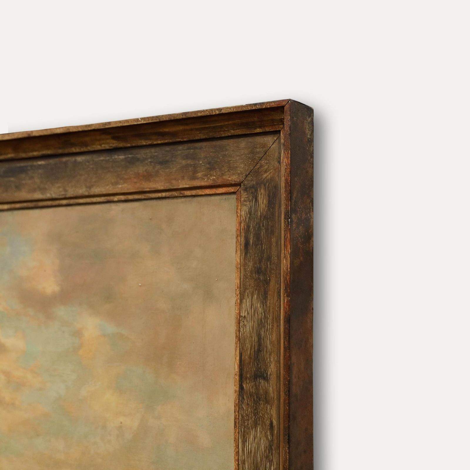 Karl Demetz (1909 1986) Framed Mid 20th Century Oil, Herding At Dusk photo vinterior