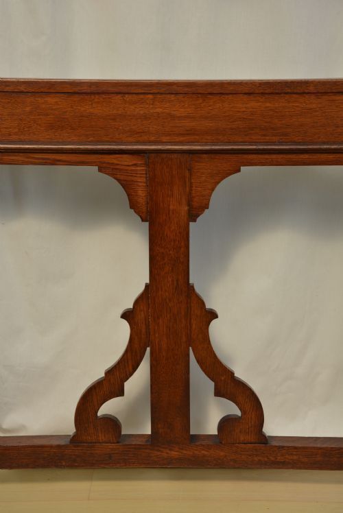 English Victorian Gothic Coat Stand Oak Hall Stand In The Manner Of Pugin photo furniture