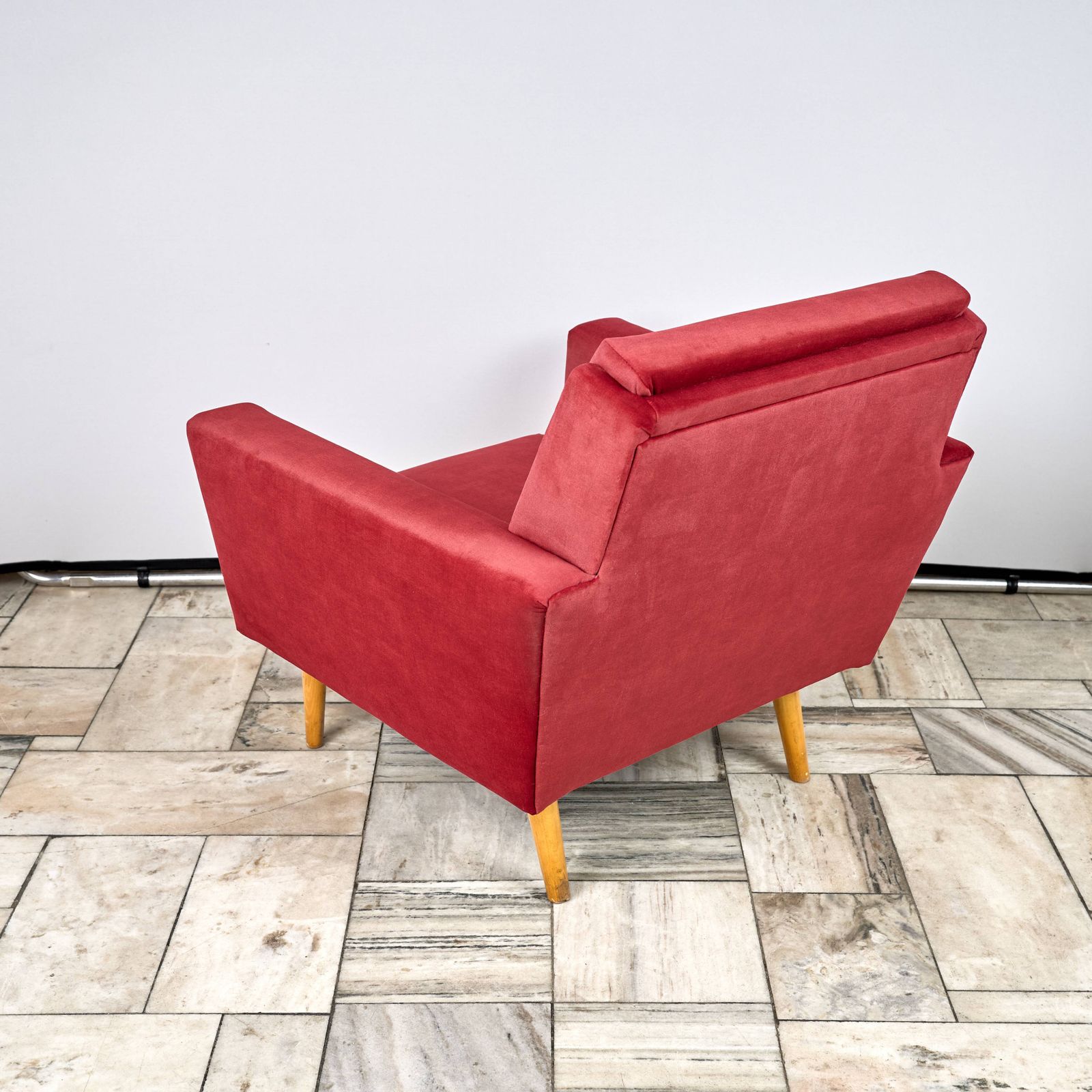 Furniture Vintage Armchair By Up Zavody, 1960s, Czechoslovakia photo