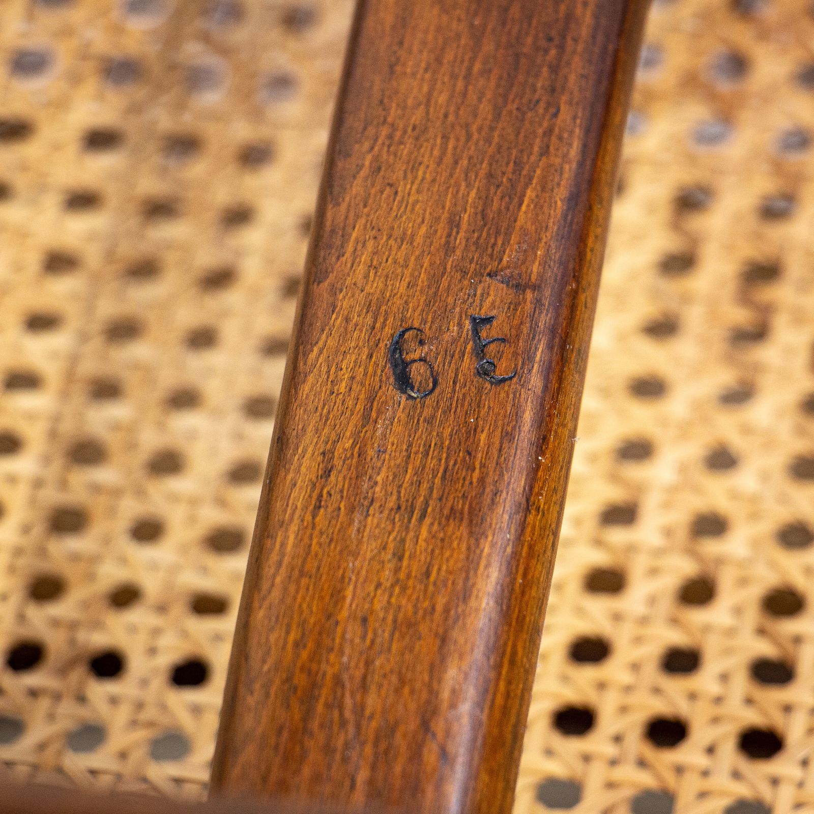 2200.0 Late 19th Century Bentwood & Rattan Settee By Thonet photo