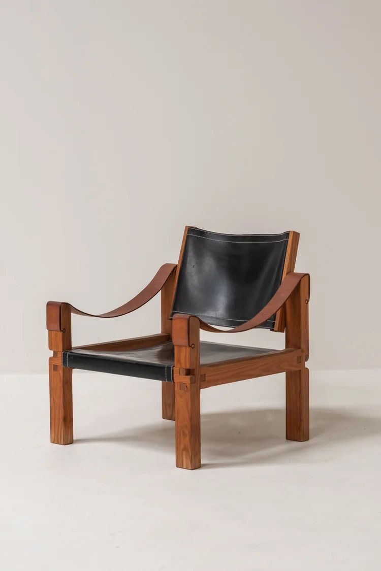 Pair Of S10 Sahara Chairs By Pierre Chapo photo for sale