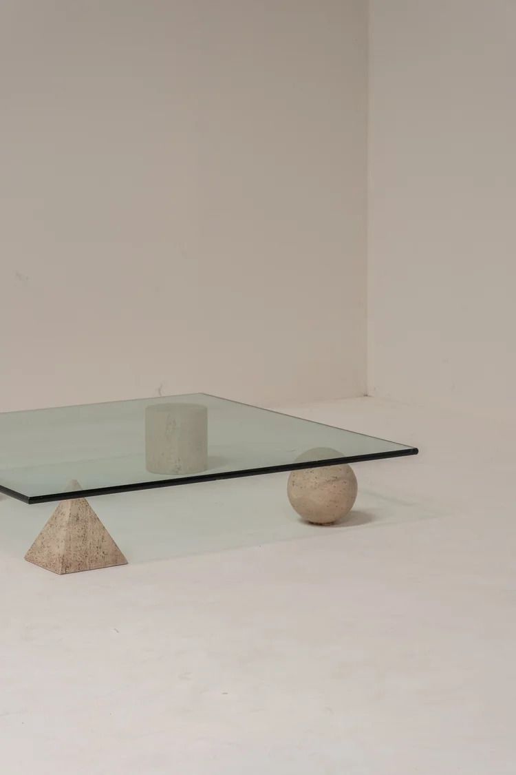 Metaphora Coffee Table By Lella And Massimo Vignelli For Casigliani 1970 photo 2778.0