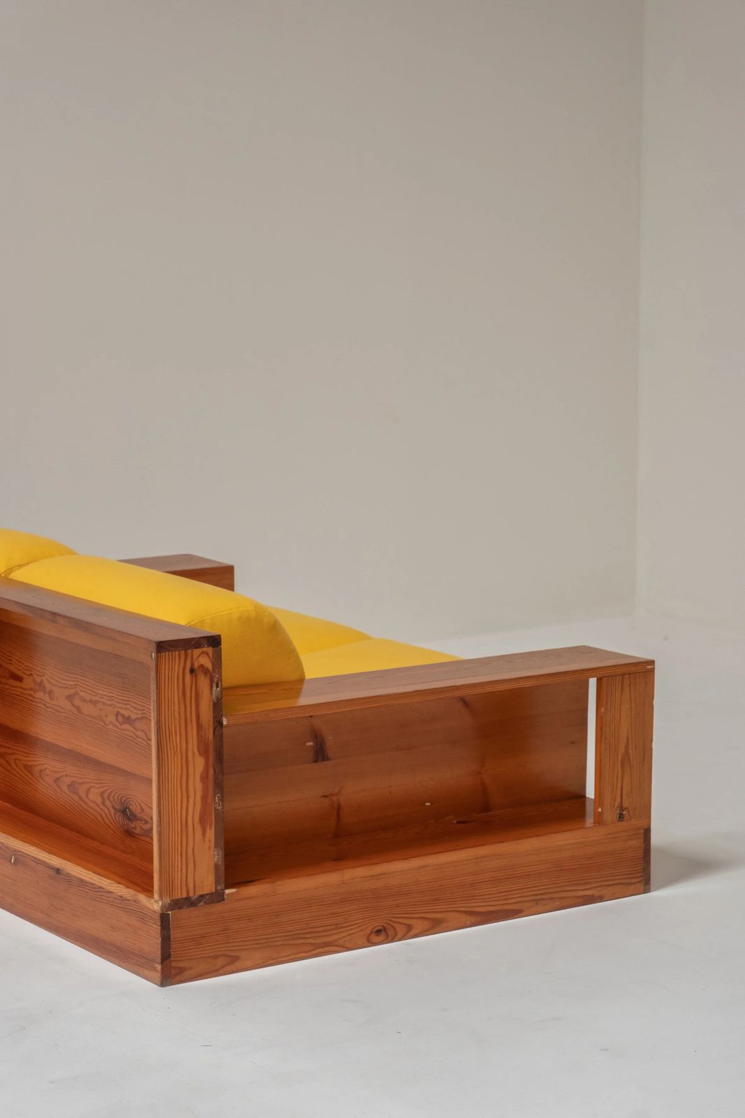 Italian Wooden 2 Seater Lounge Chair, 1970s photo 7714.0
