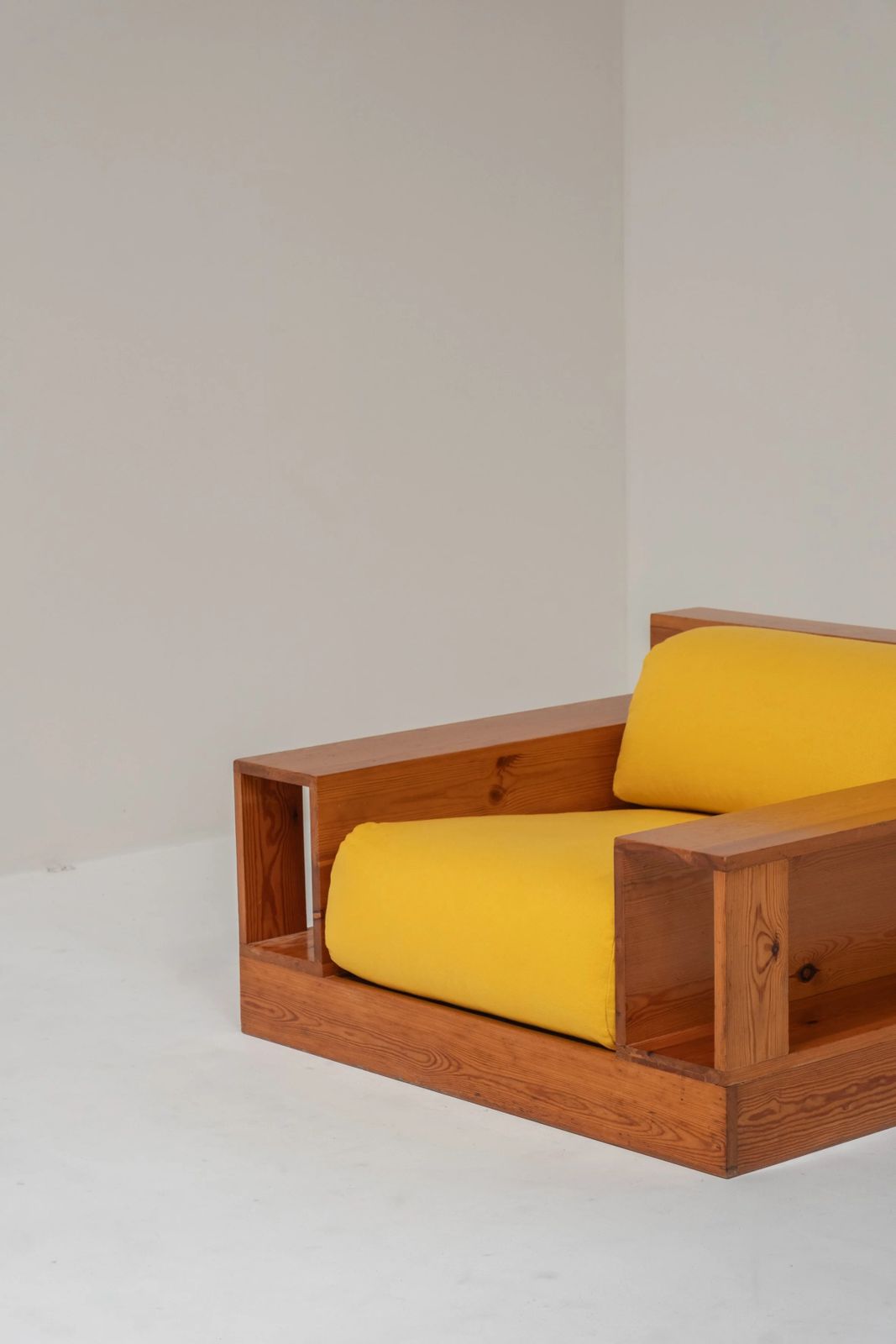 Italian Wooden Lounge Chair, 1970s, photo buy