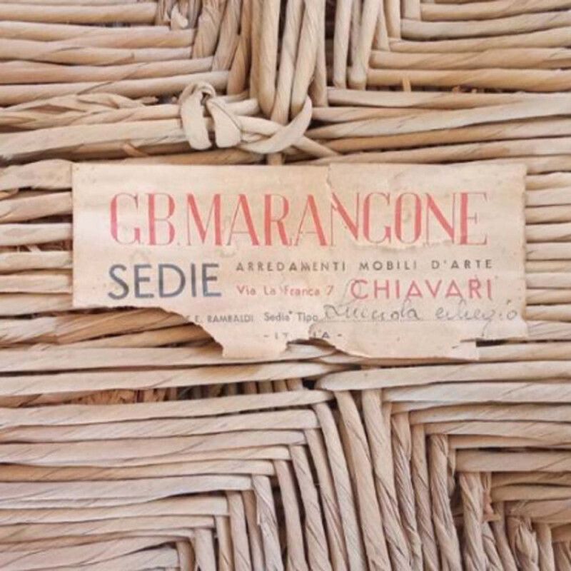 Furniture Set Of Four Italian Chairs By G.B. Marangone, 1960 photo