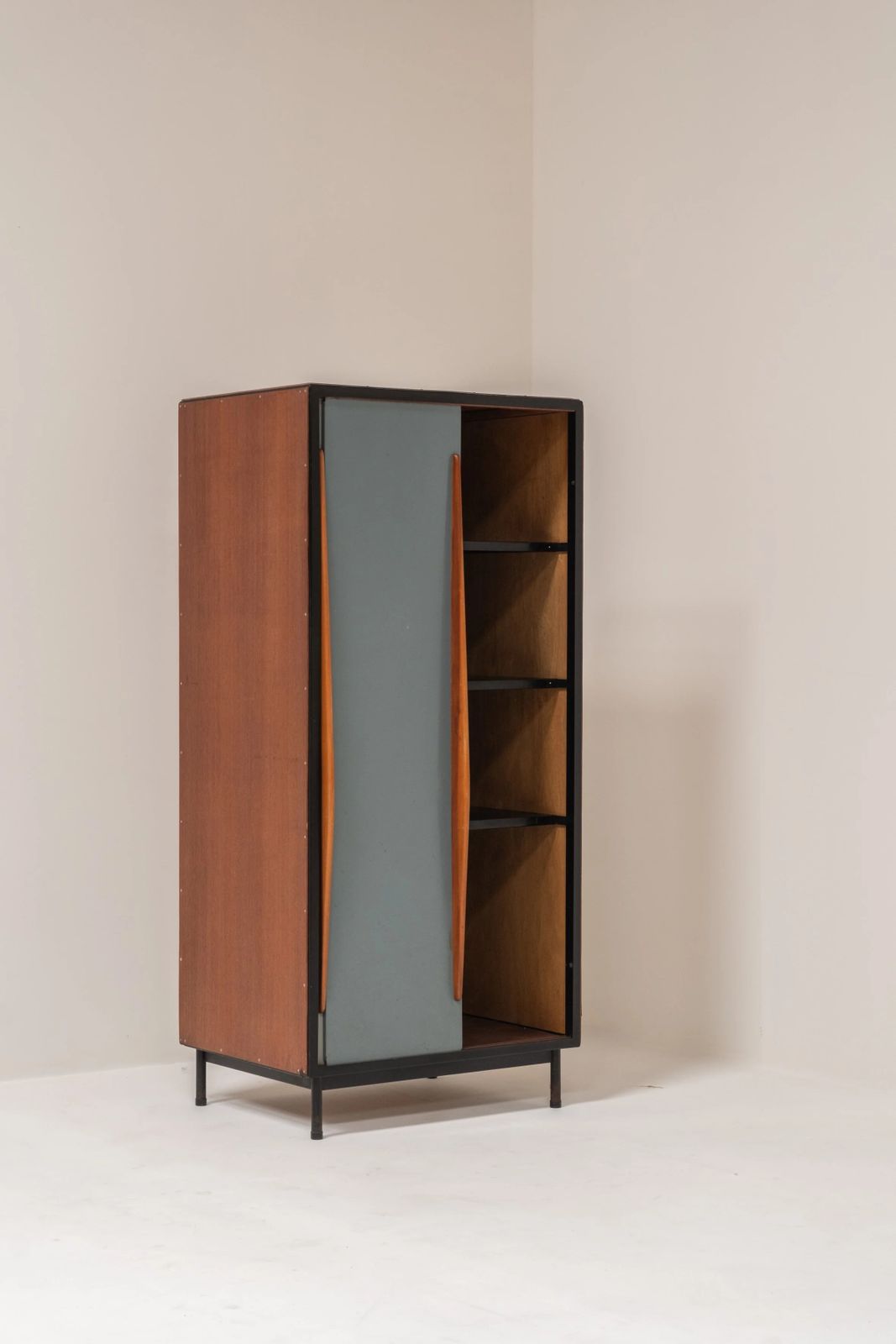 Wardrobe Cabinet By Van Der Meeren, Belgium, 1950s–60s photo Furniture