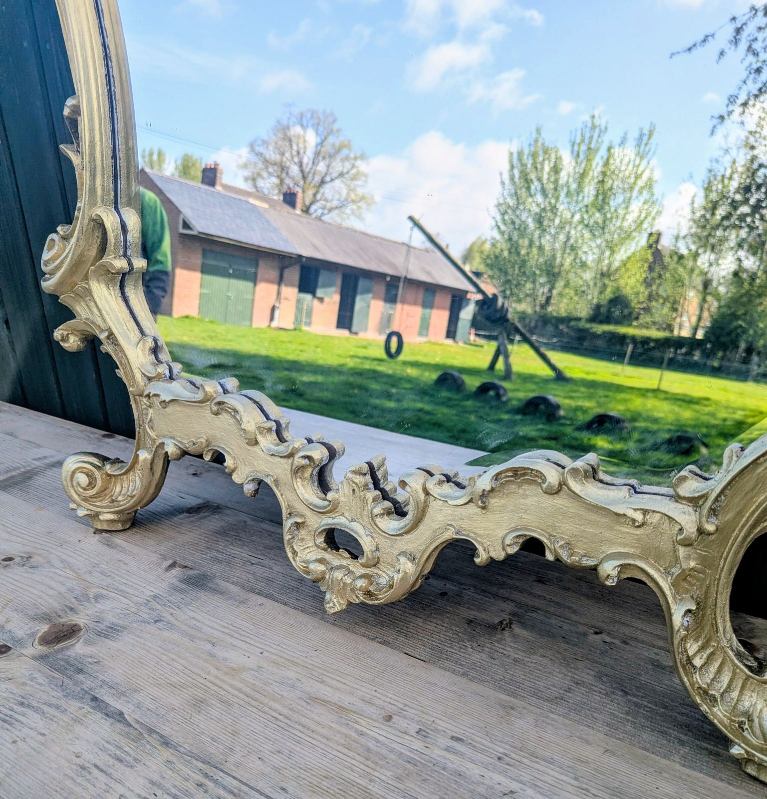Classic Early 20th Century Italian Carved & Gilt Mirror ,Delivery Available 0160. photo 611.0