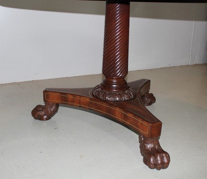 Restoration Pedestal Mahogany 19th photo buy