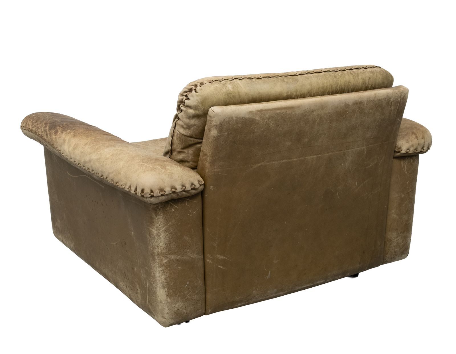photo for sale De Sede Ds 31 Superb Patinated Arm Chair 1970s