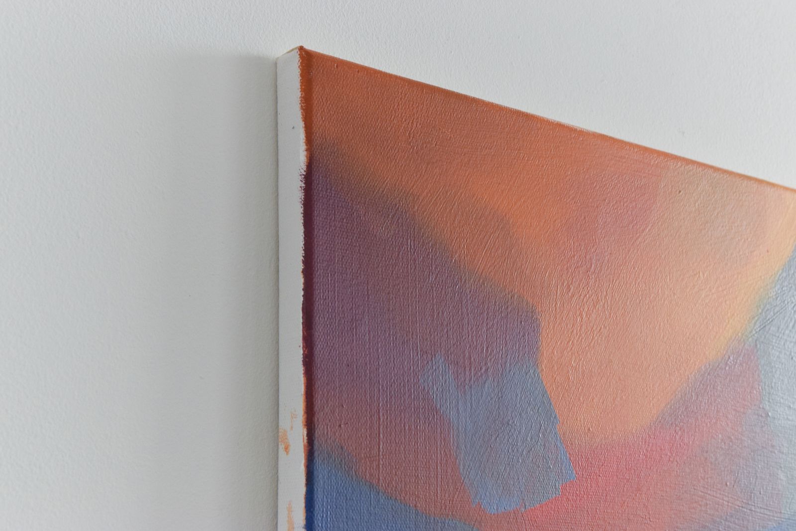 Contemporary Original Small Abstract Acrylic On Canvas Painting By Jim Ridout photo for sale