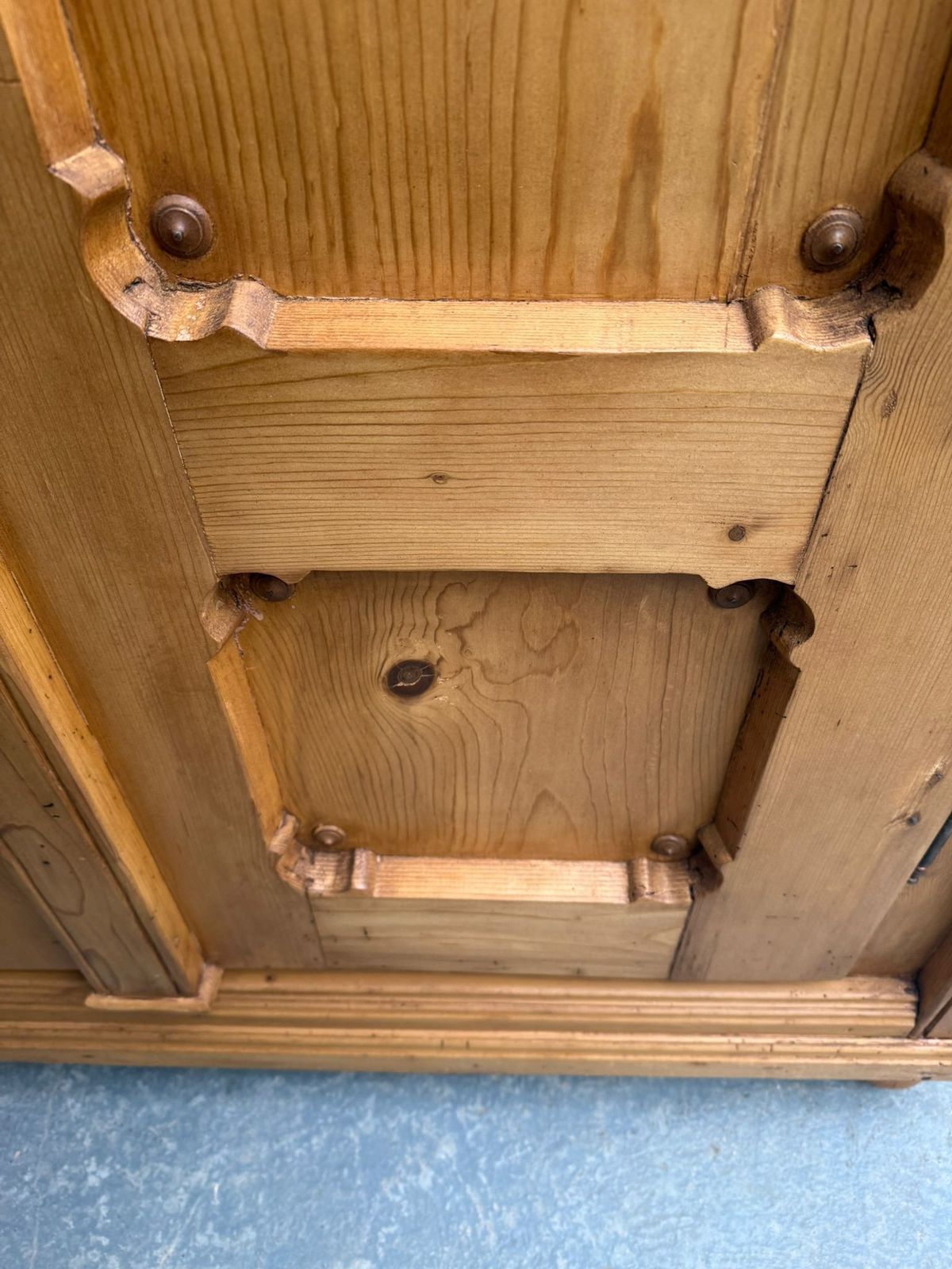 photo furniture A Superb Waxed Genuine Hungarian Georgian 1 Piece Hall Wardrobe