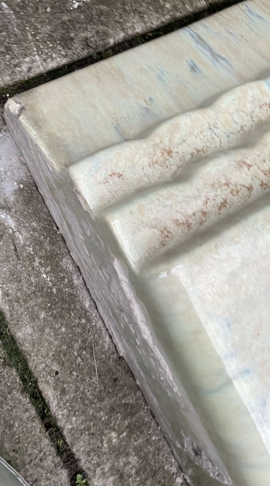 Original Art Deco Fireplace Surround Glazed Green Good Condition For Age photo buy