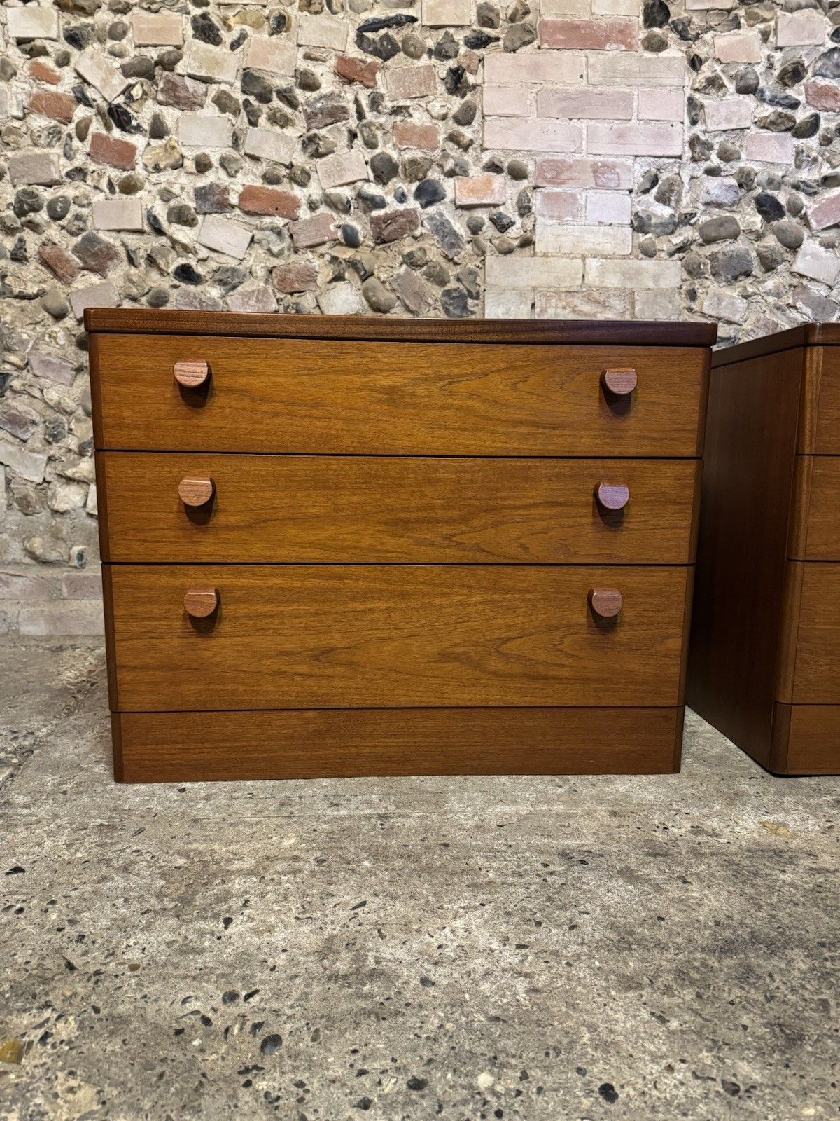 🚛 Pair Of Mid Century Teak Chests Of Drawers Danish/Scandinavian Design  Stag photo buy