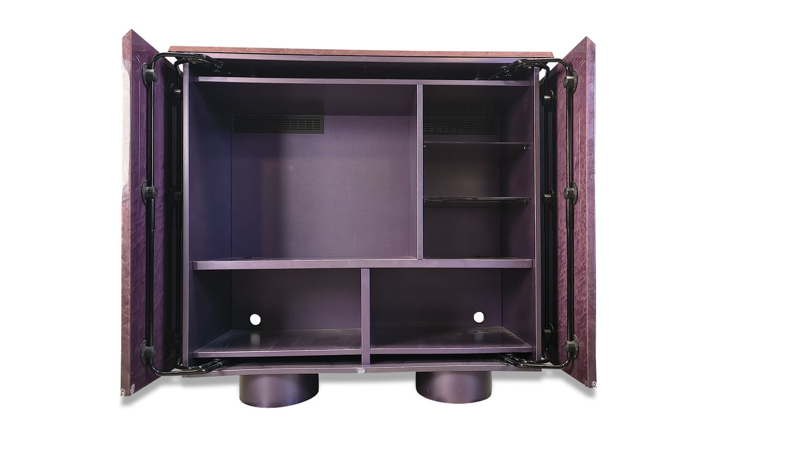 Burl Bar Cabinet By Giovanni Offredi For Saporiti, 1970s photo furniture