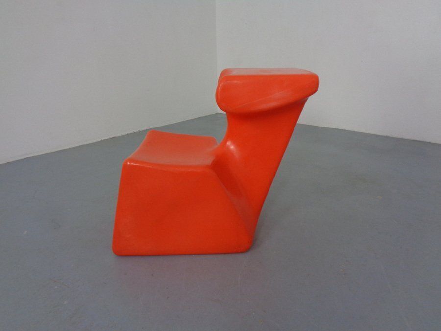 Zocker Plastic Chair By Luigi Colani For Top System Burkhard Lübke, Germany, 1970s photo furniture