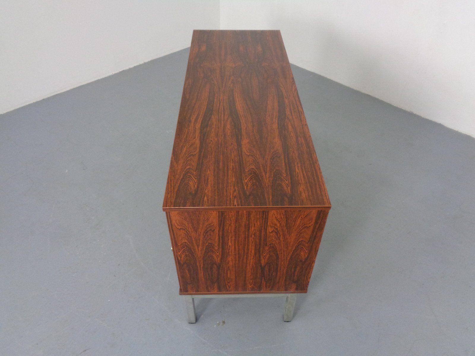 783.0 Small Laminated Sideboard In Rosewood Finish From Waiko, Germany, 1970s photo