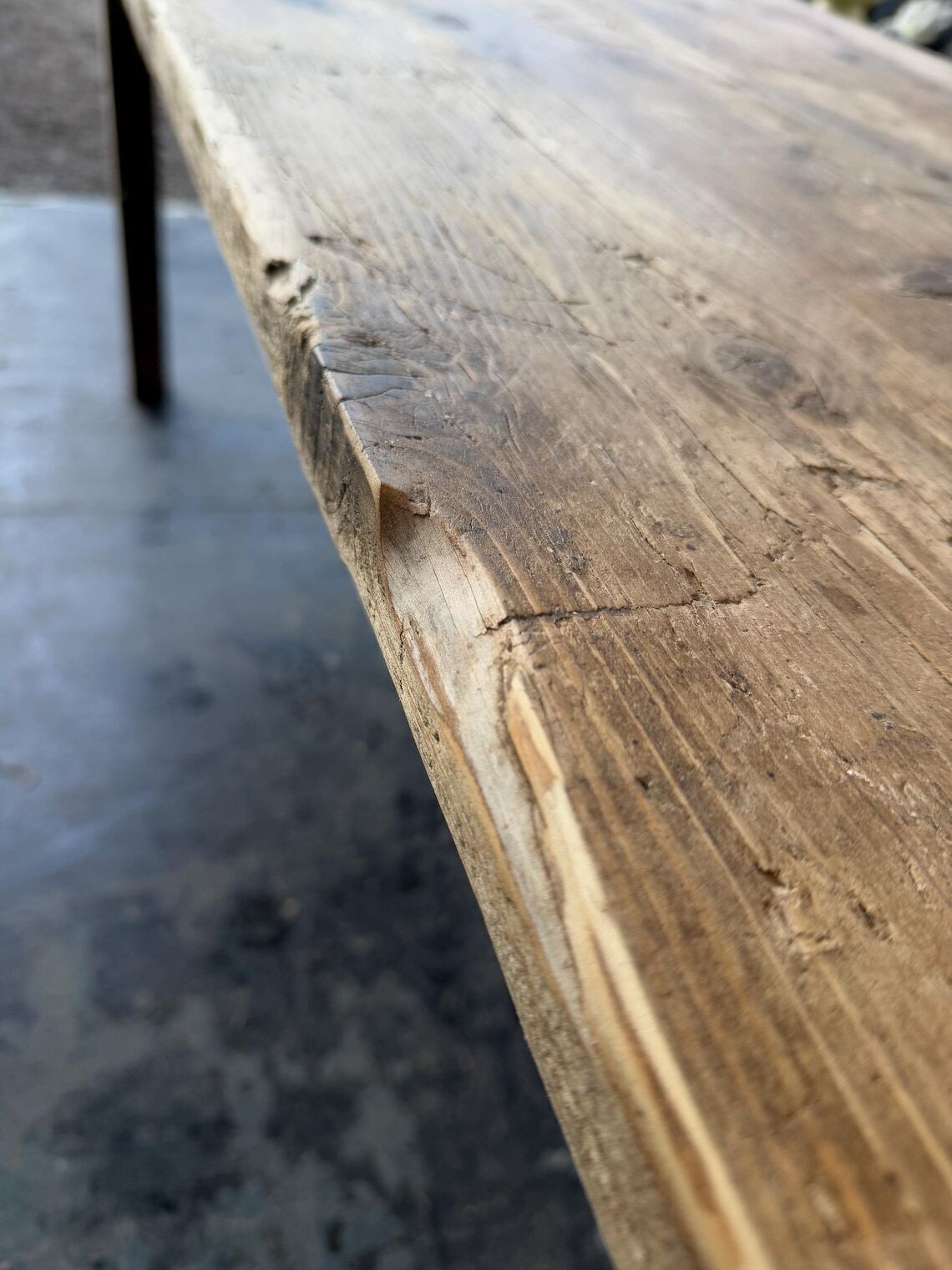 photo for sale Rustic Reclaimed 2.15 Metre Table