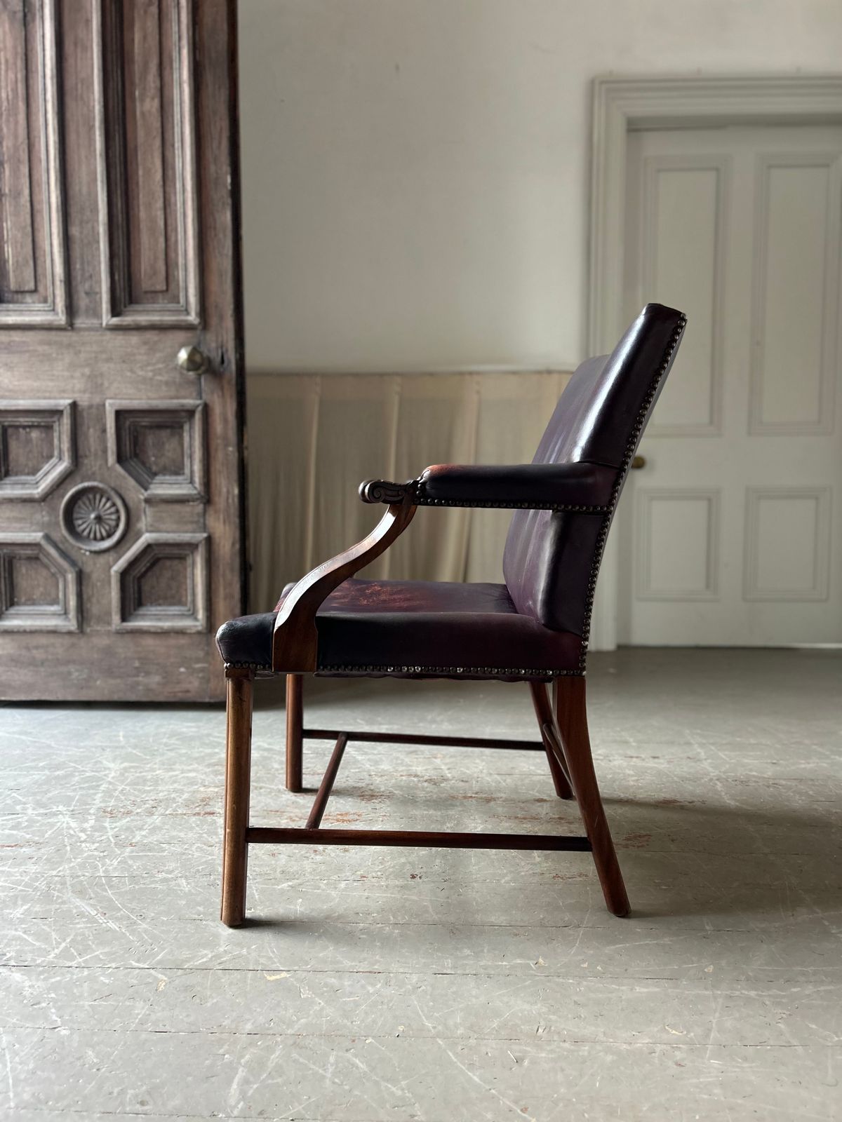 1920s Scottish Cockpen Library Chair photo for sale