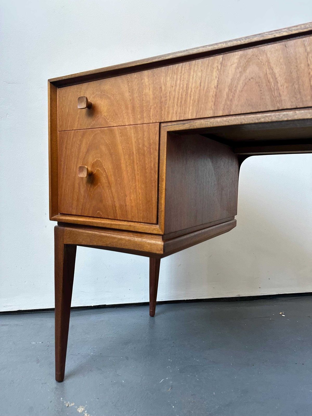 Vintage 1960s McIntosh Teak Desk. Danish Retro Mid Century photo for sale