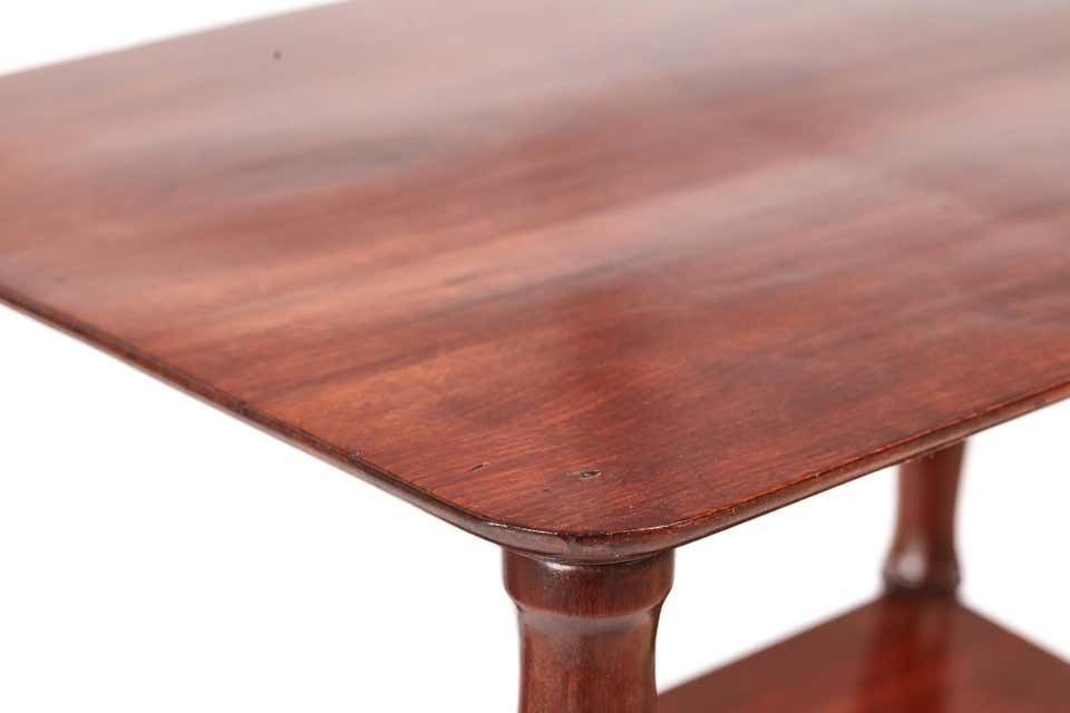 William IV Mahogany Freestanding Fi Ve Tier Whatnot photo for sale