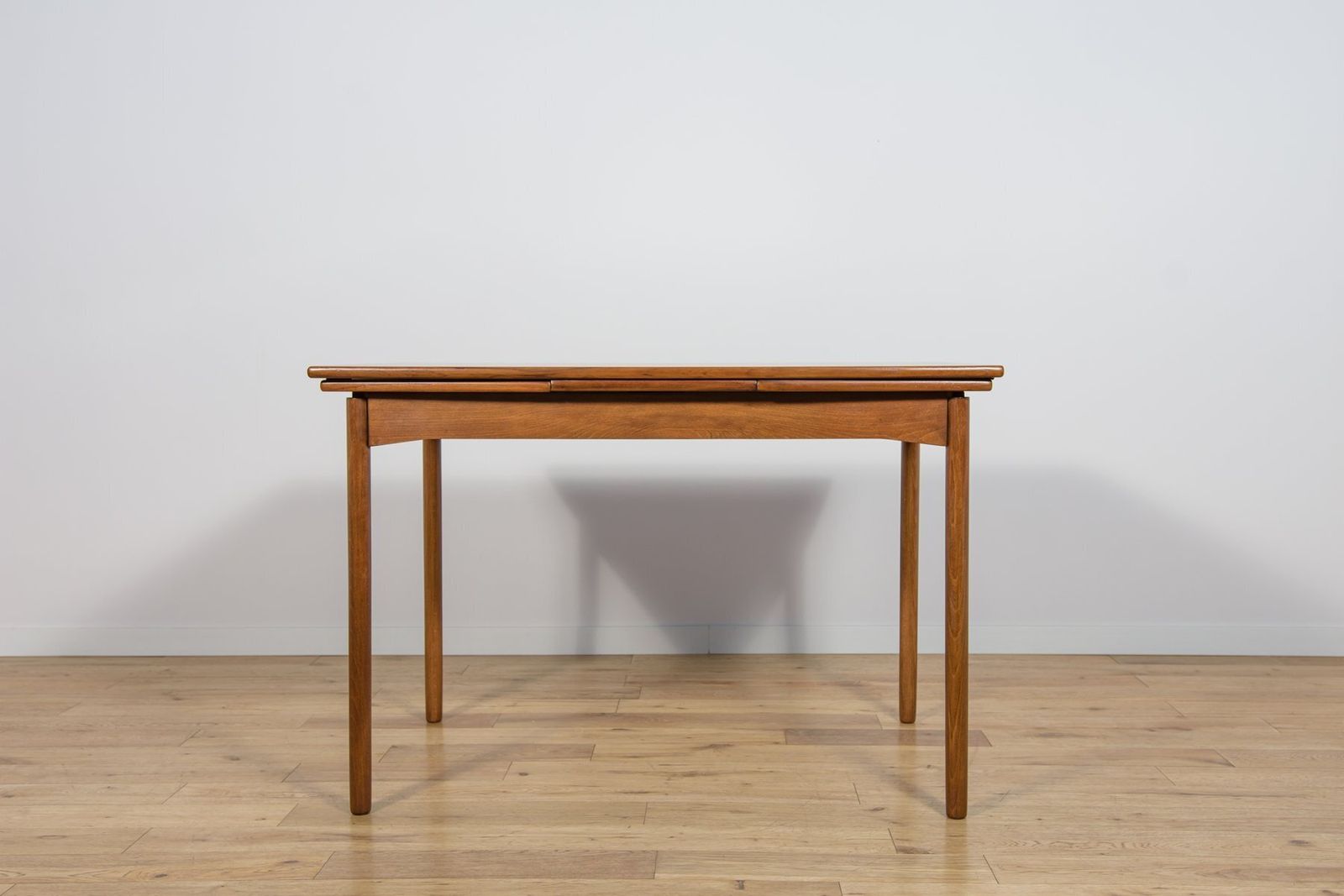 Mid Century Teak Extendable Dining Table, Denmark, 1960s photo furniture