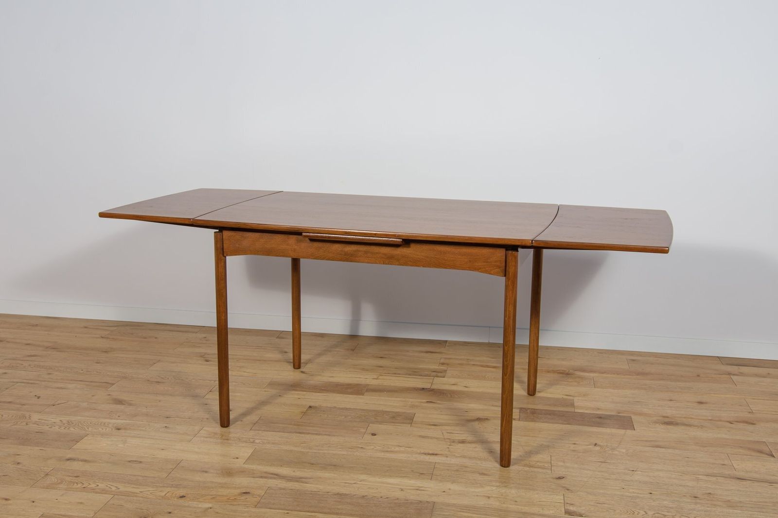 photo vinterior Mid Century Teak Extendable Dining Table, Denmark, 1960s