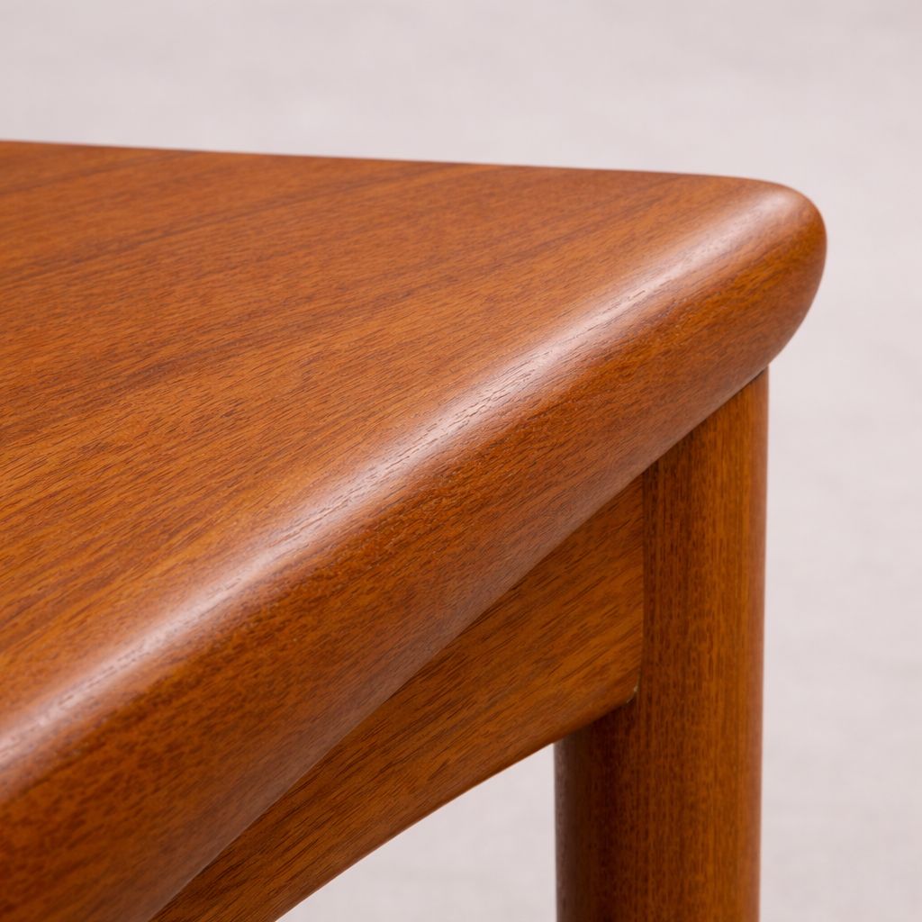 Dining Table With Extension Leaf, Johannes Andersen, Uldum Møbelfabrik photo vintage