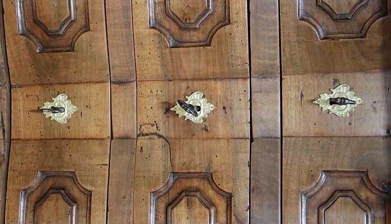 Regency Commode Walnut 18th photo Furniture