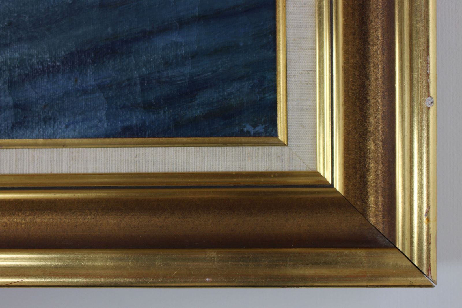 Large Oil Painting By Knut Dahlander C 1930 photo vinterior