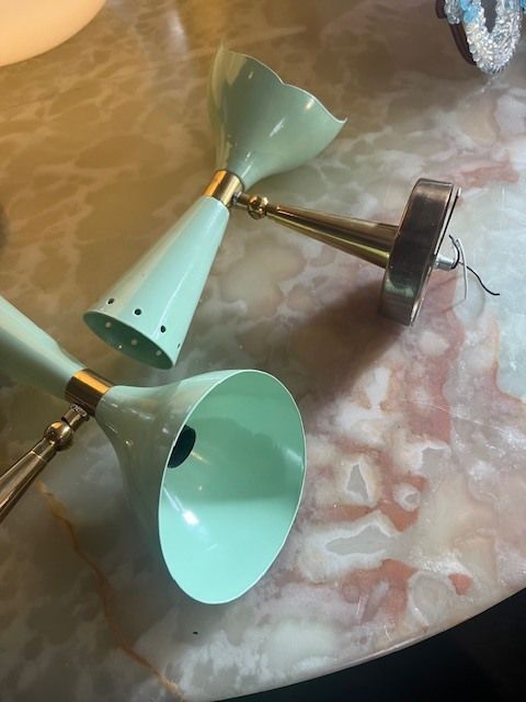 Pair Of 1950's Wall Lights photo furniture