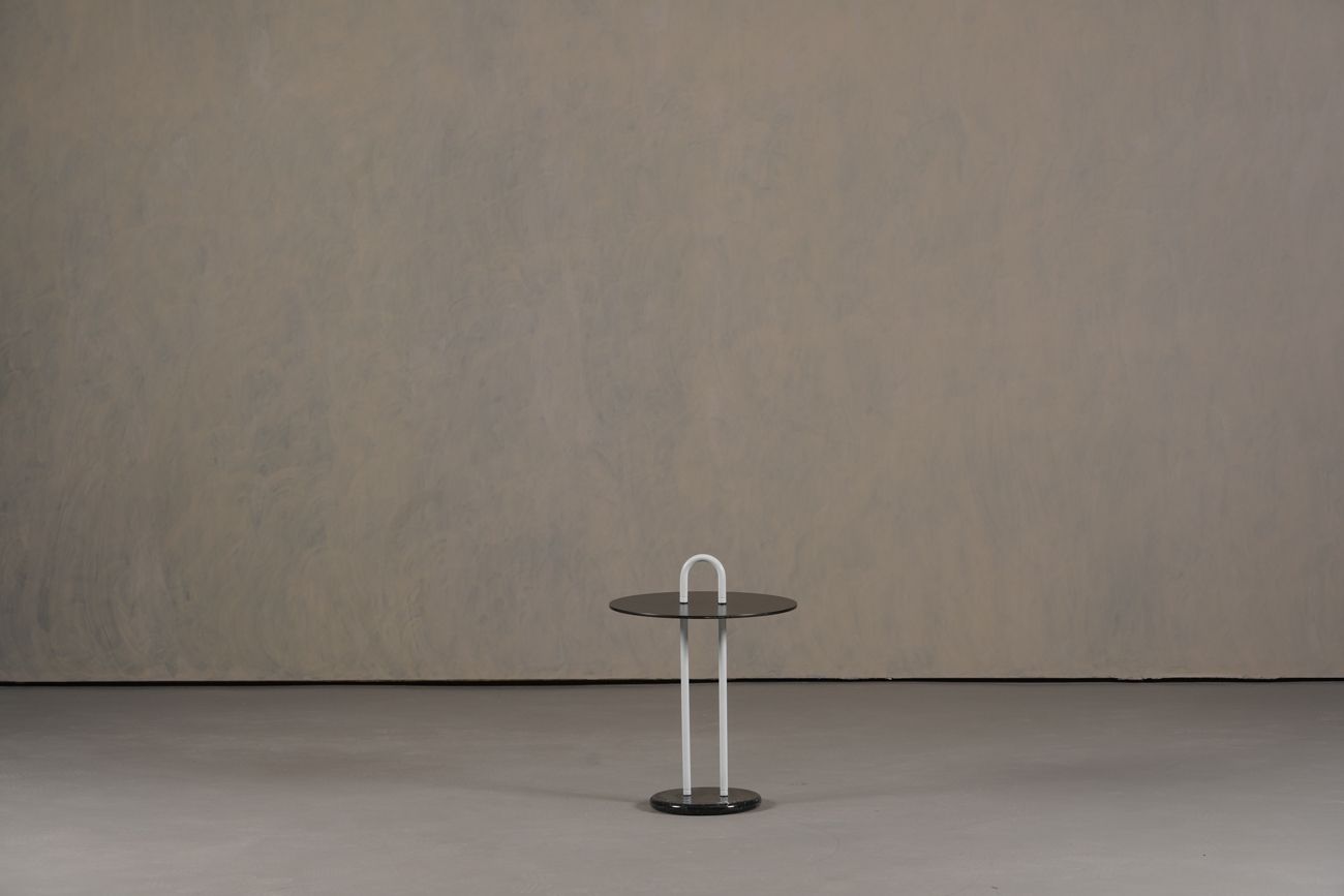 Vintage Marble Base Coffe Table By Vico Magistretti For Cattelan , Italy 1980’s