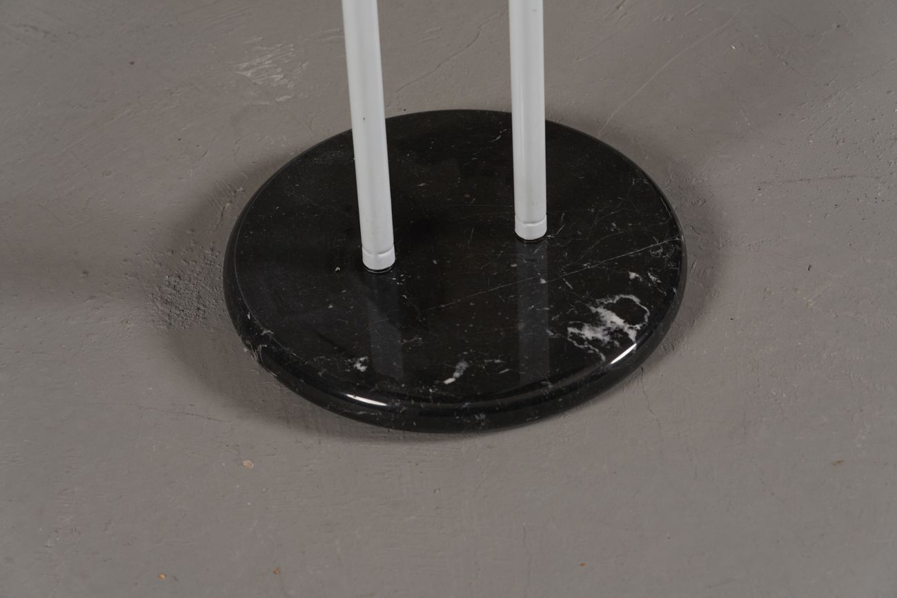 Vintage Marble Base Coffe Table By Vico Magistretti For Cattelan , Italy 1980’s photo for sale