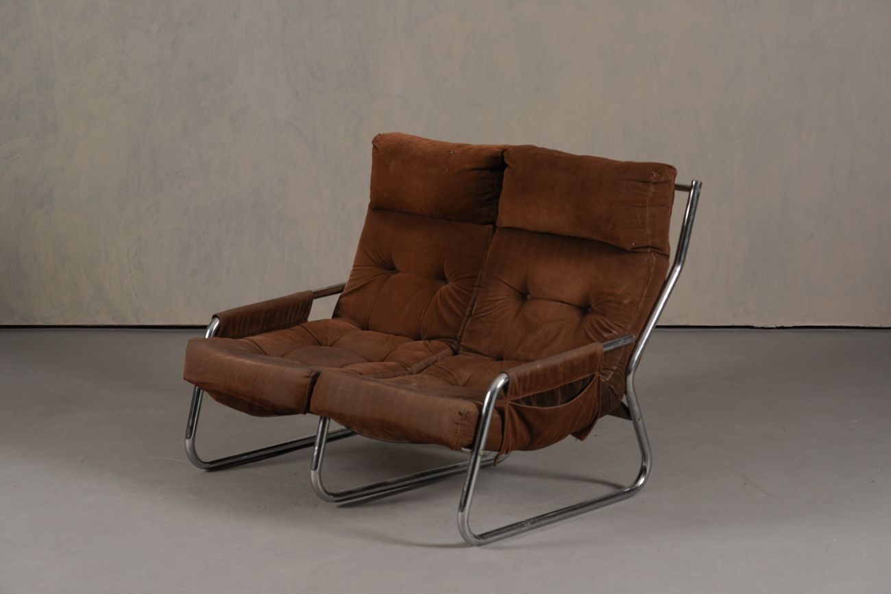 Furniture Mid Century Armchair And Sofa Set By Gillis Lundgren Ikea Sweden 1970’s photo