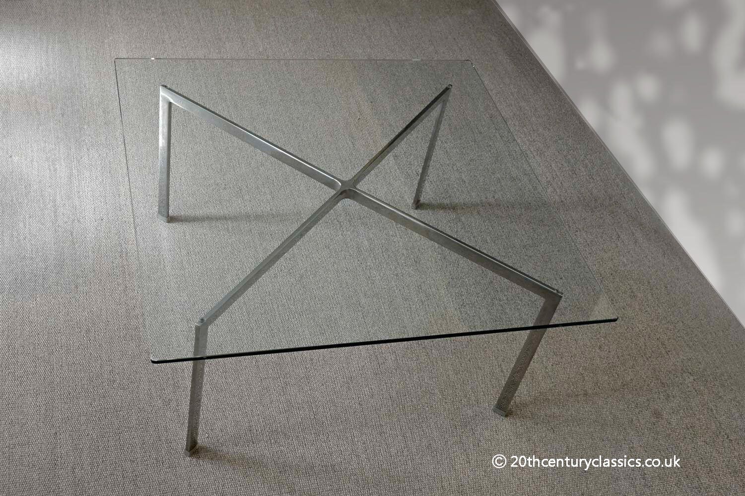 Barcelona Coffee Table By Ludwig Mies Van Der Rohe For Knoll photo buy