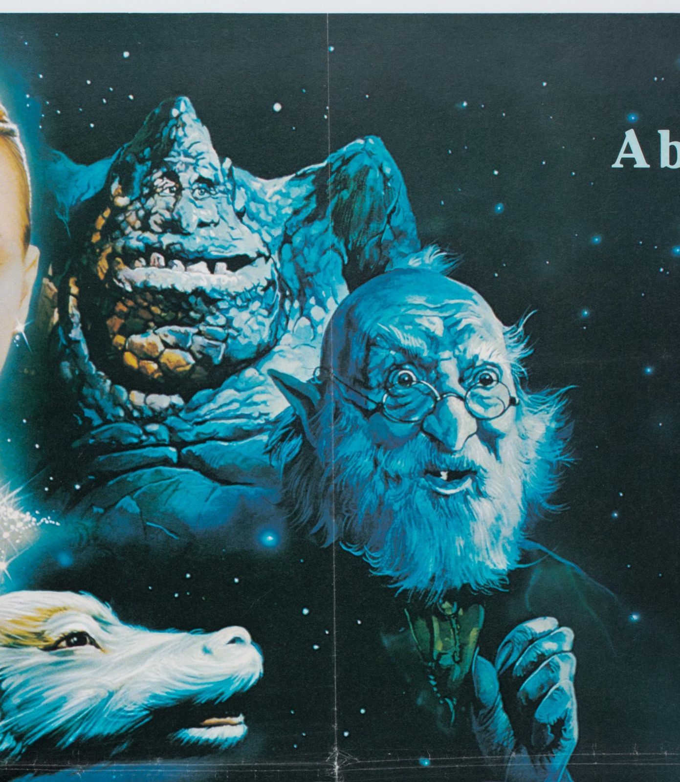 The Never Ending Story 1985 Uk Quad Film Movie Poster, Casaro. photo Kunst