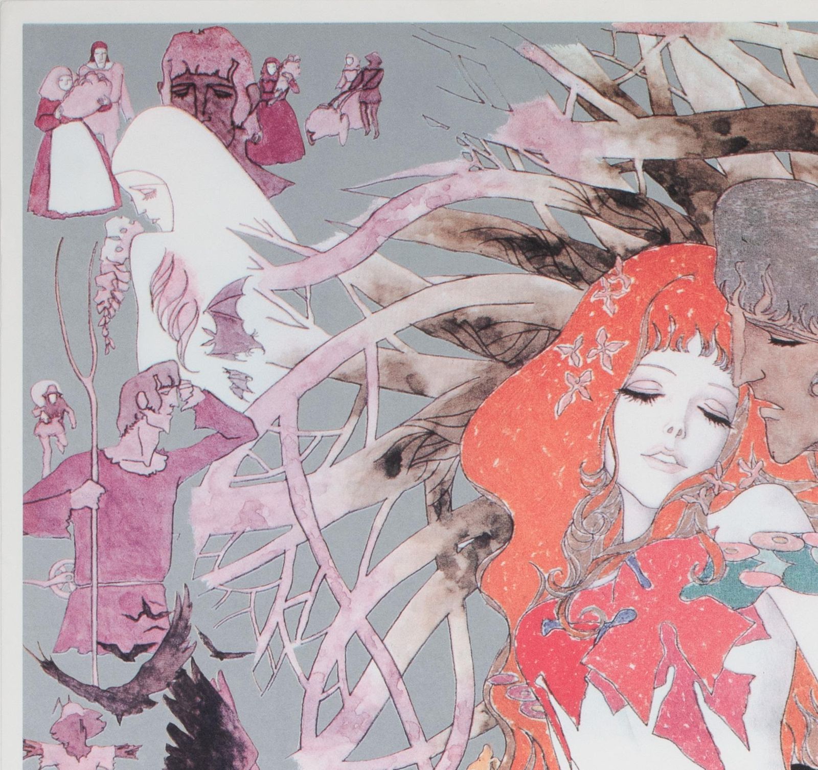 Belladonna Of Sadness 1973 Japanese B2 Film Movie Poster. photo for sale