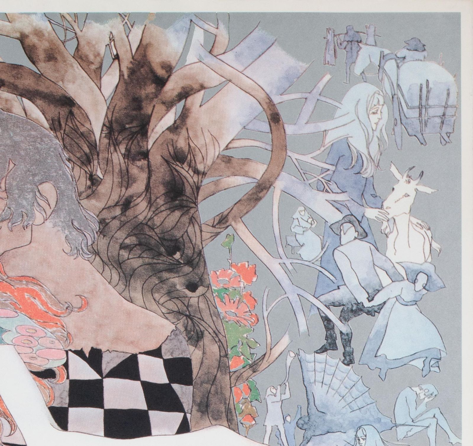 Belladonna Of Sadness 1973 Japanse B2 filmposter. photo Kunst
