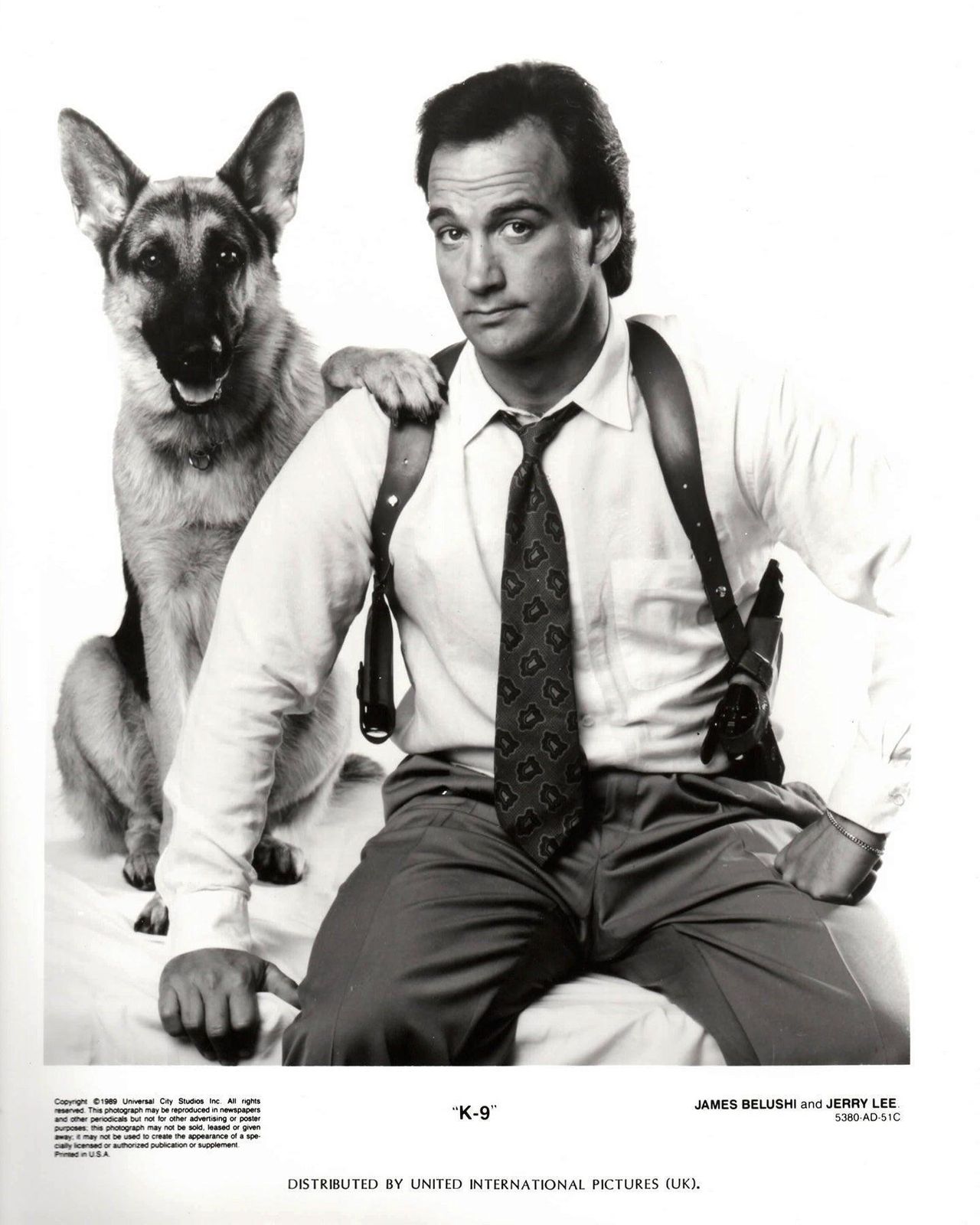 K 9 1989 Press Publicity Still, ingelijst photo vinterior