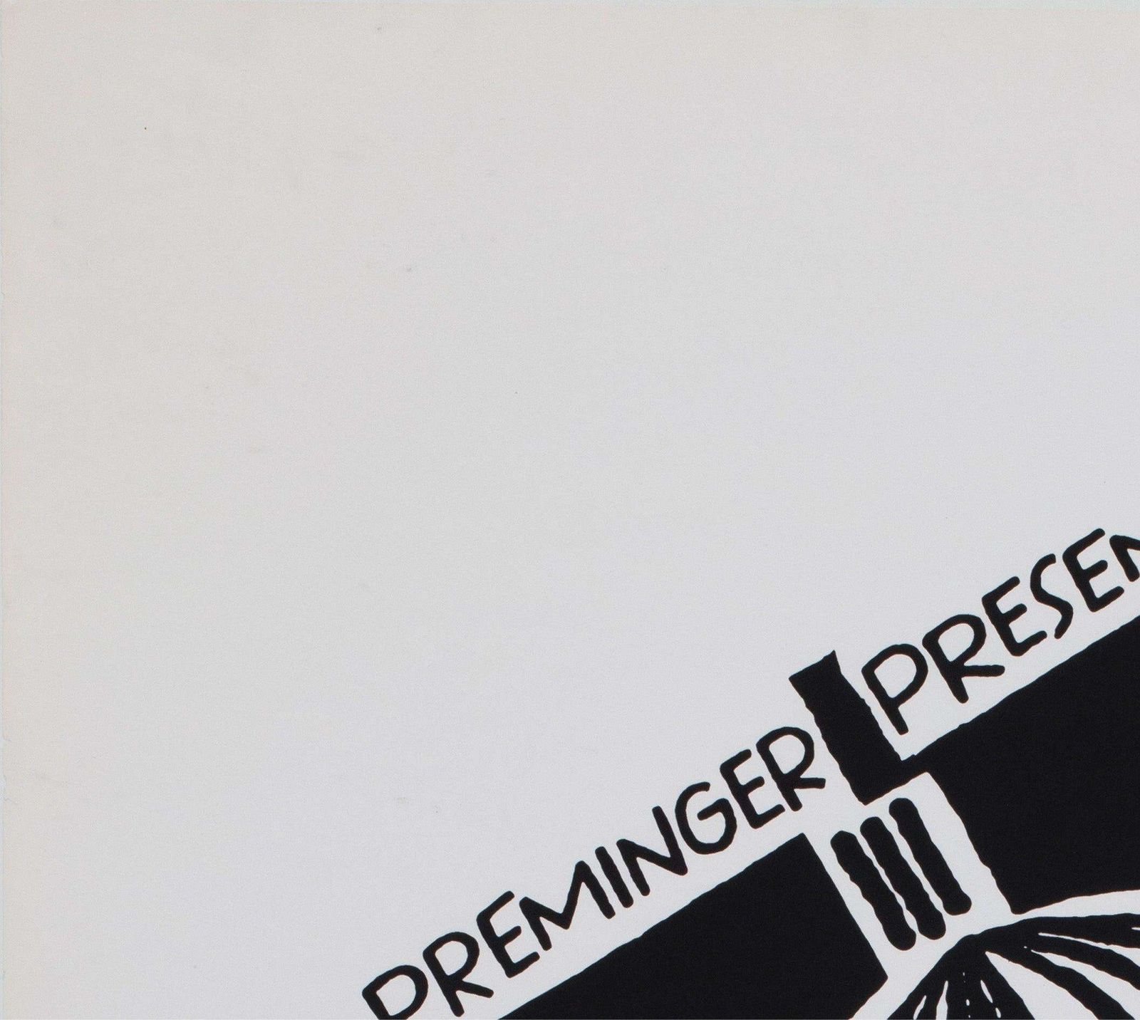 Affiche de cinéma Advise And Consent, sérigraphie américaine en édition limitée, vers 1962, par Saul Bass photo for sale