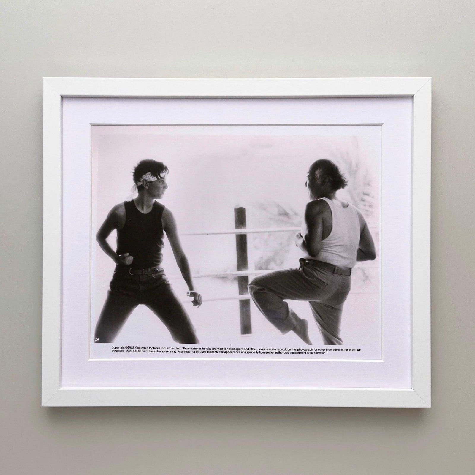The Karate Kid 1984 Publicity Film Movie Press Still Framed photo for sale