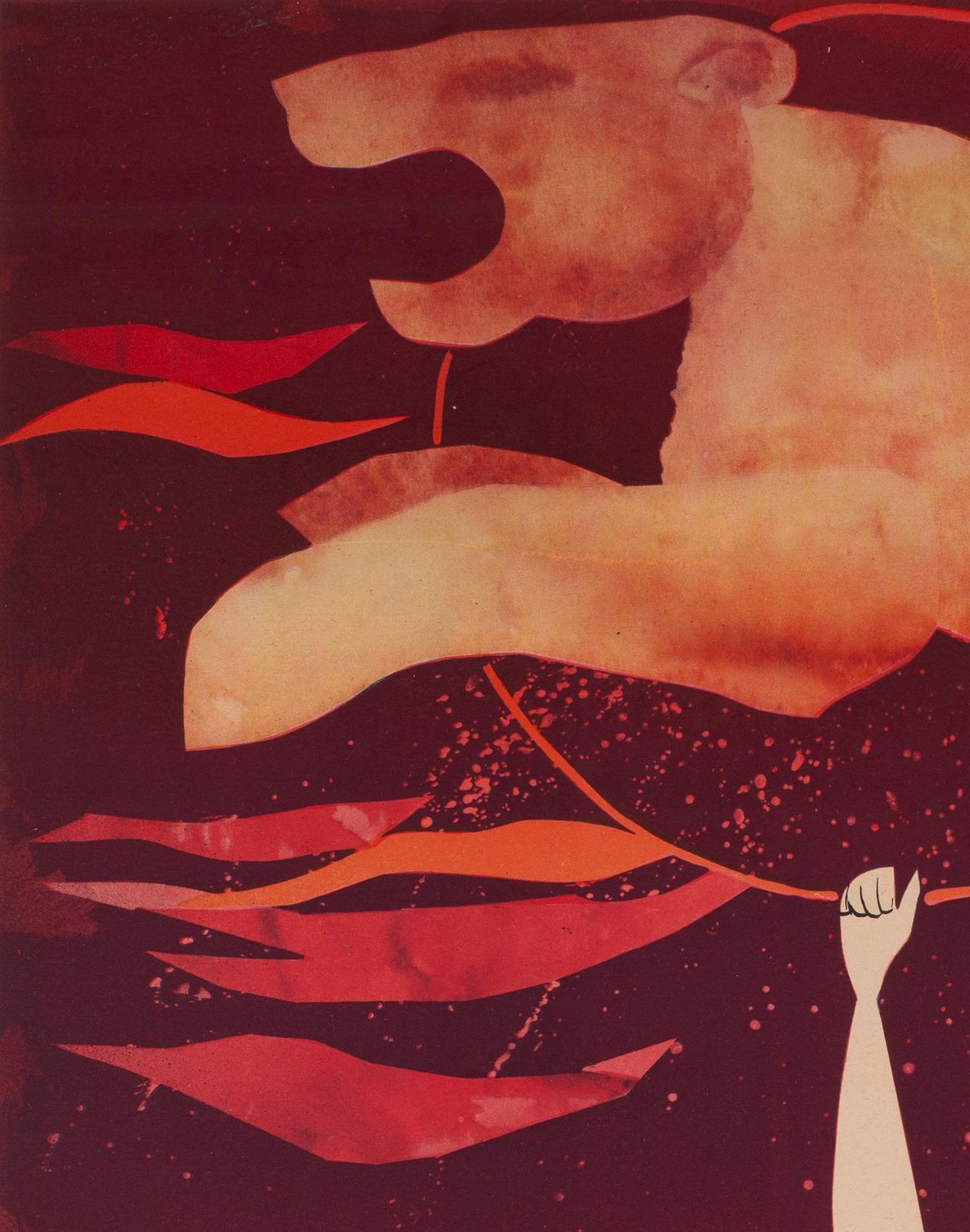 Affiche de cirque polonaise Cyrk, Lion Tamer, années 1960, Srokowski photo for sale